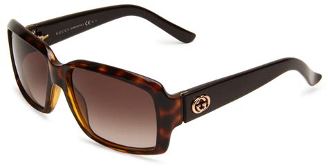 2004 gucci sunglasses brown rectangle|Gucci brown sunglasses women.